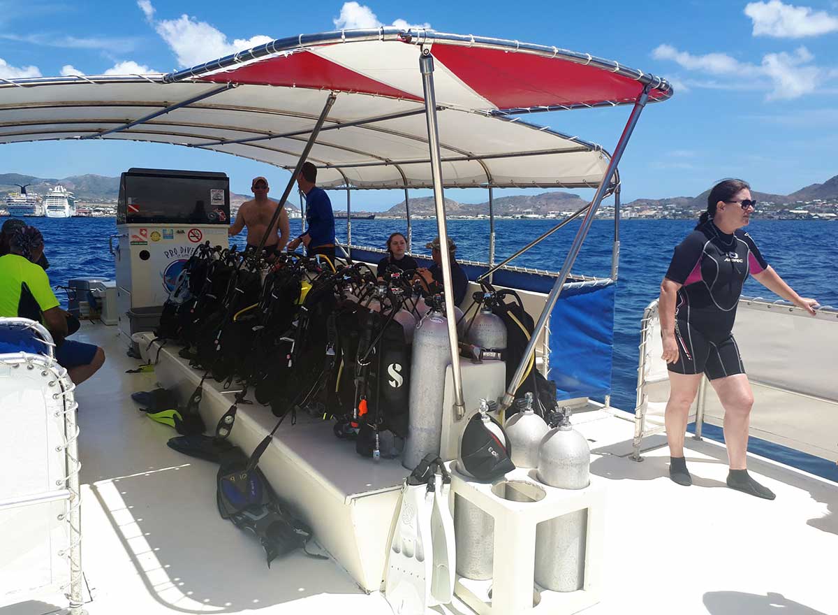 Surface Interval at Pro Divers St Kitts